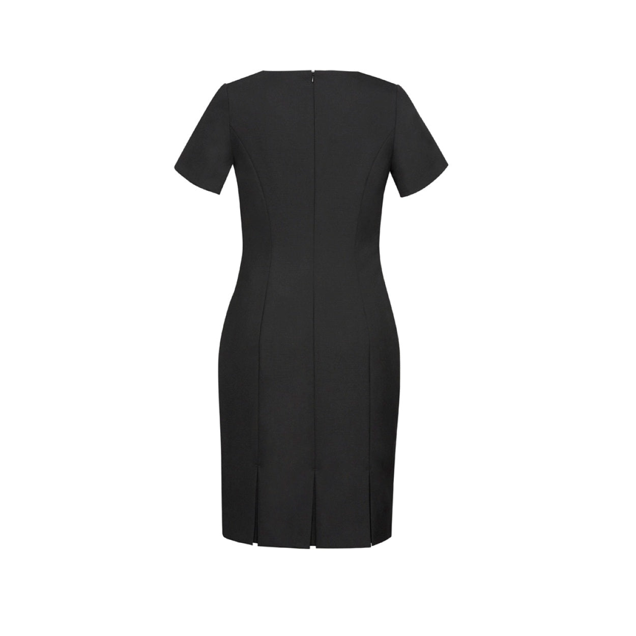 Black dress on a white background