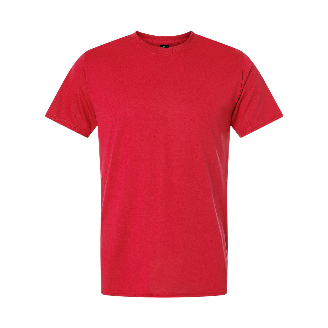 Red t-shirt on a white background