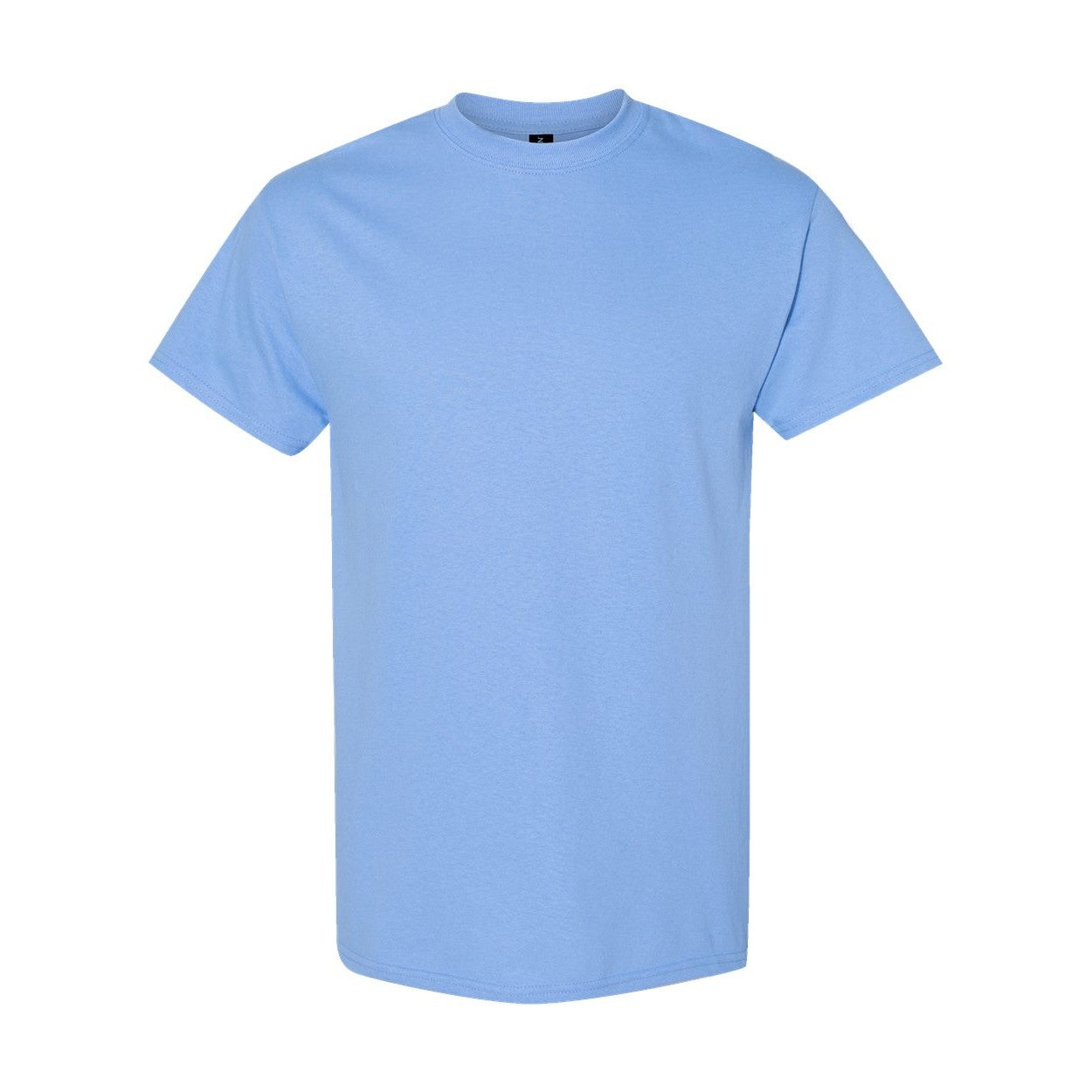 Carolina blue t-shirt on a white background
