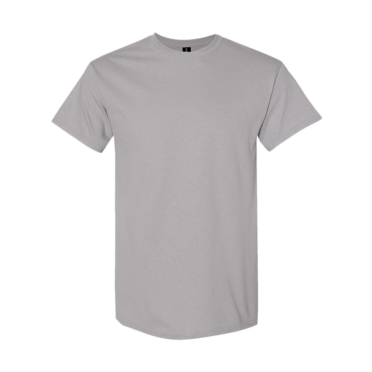 Gravel grey t-shirt on a white background