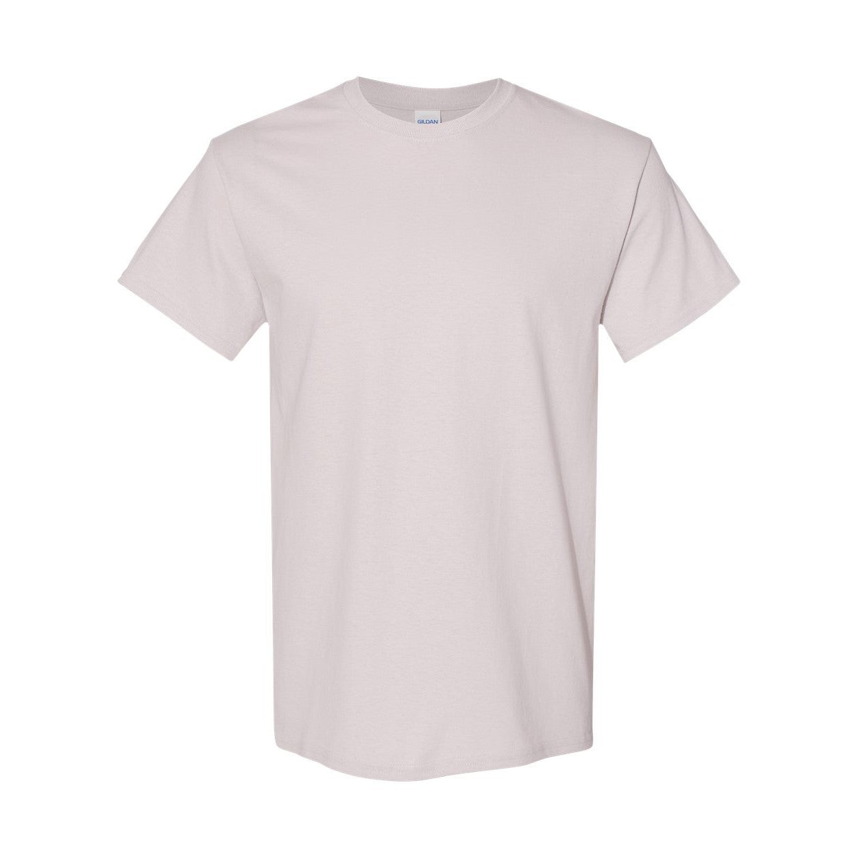 Ice grey t-shirt on a white background