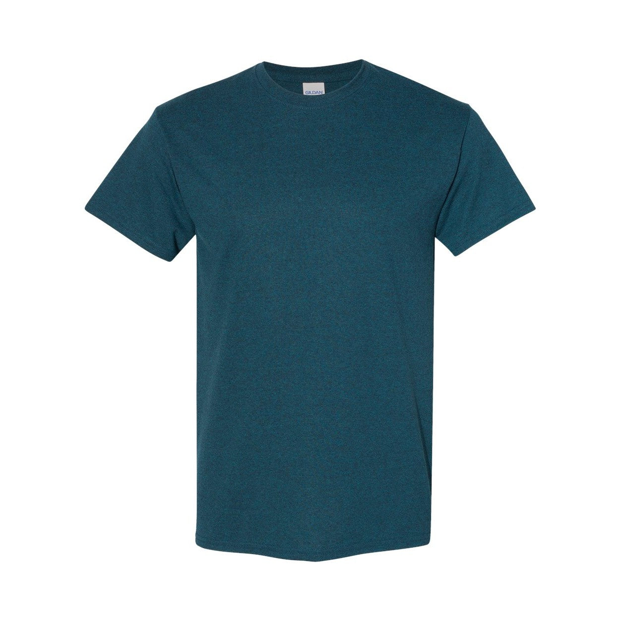 Midnight blue t-shirt on a white background