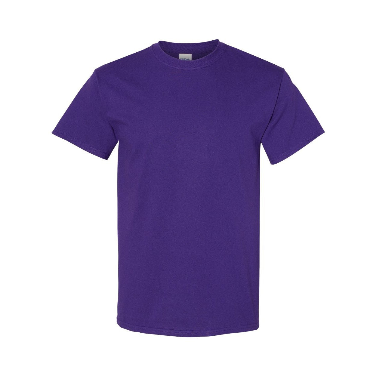 Purple t-shirt on a white background