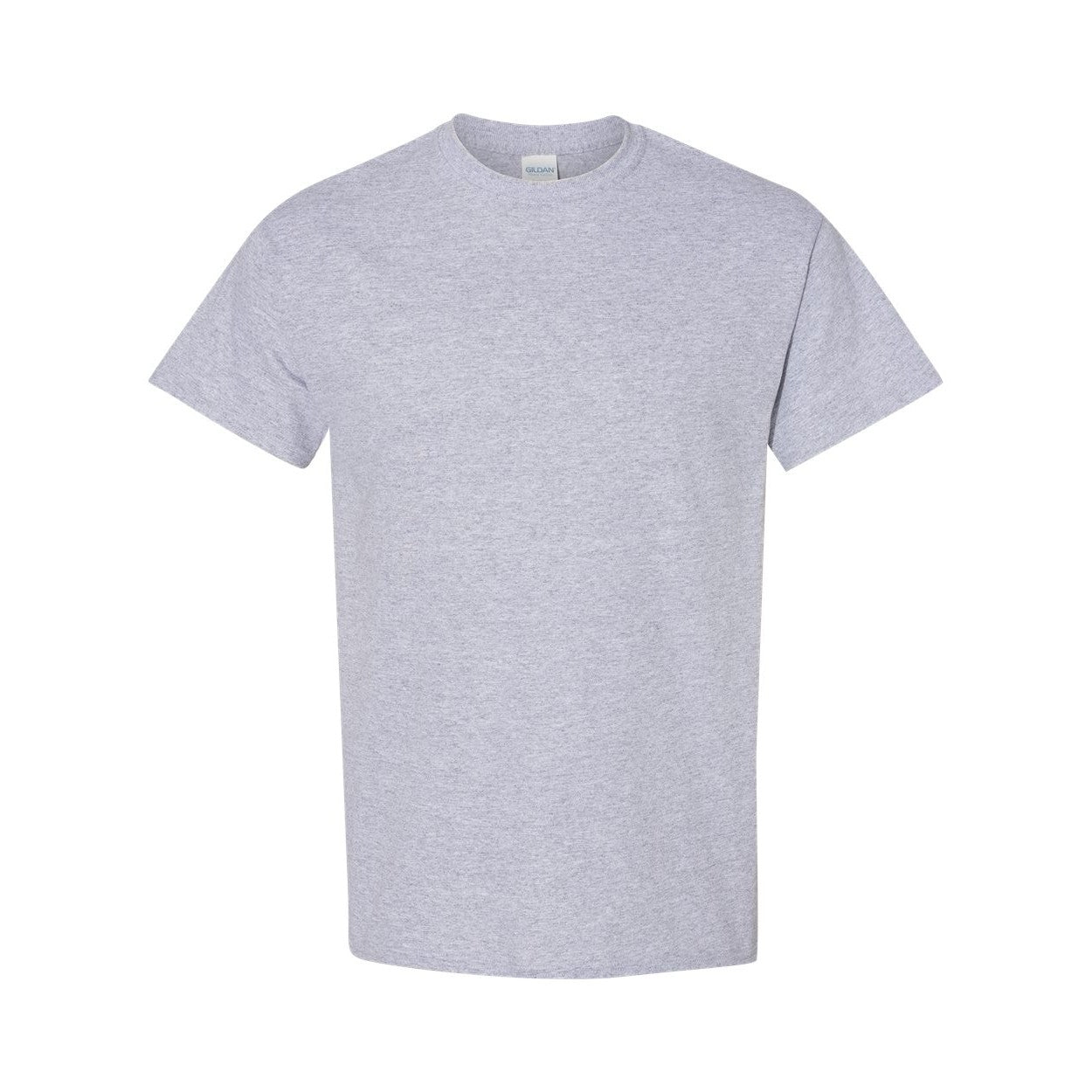 Sports grey t-shirt on a white background