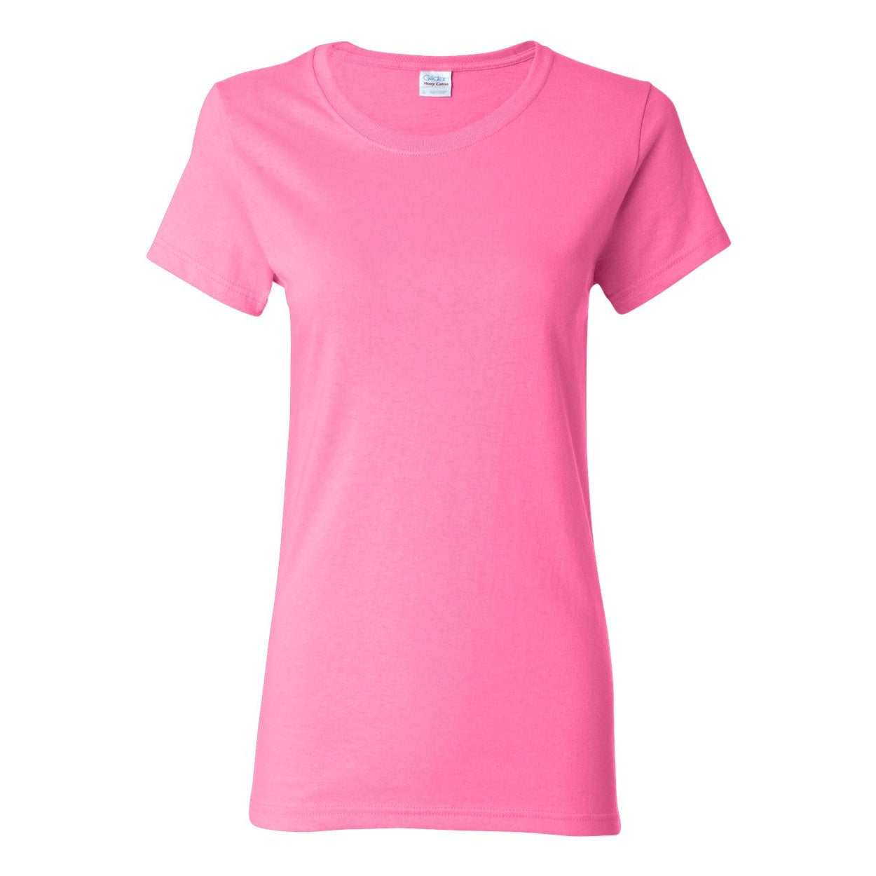 Azalea pink t-shirt on a white background