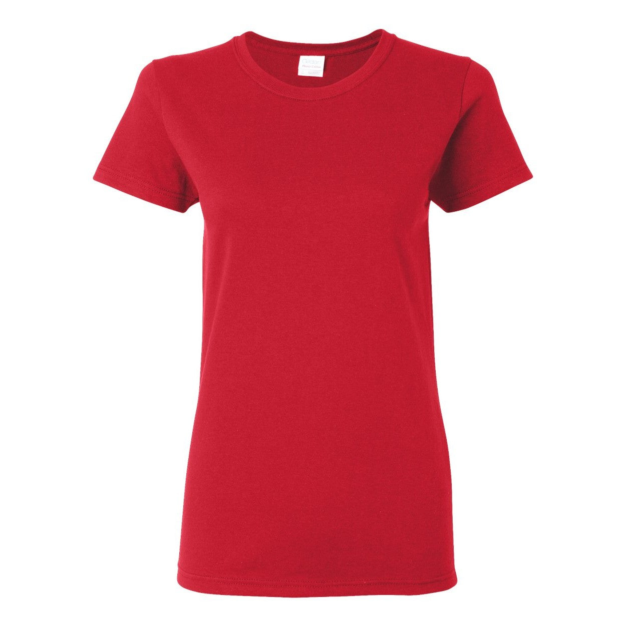 Red t-shirt on a white background