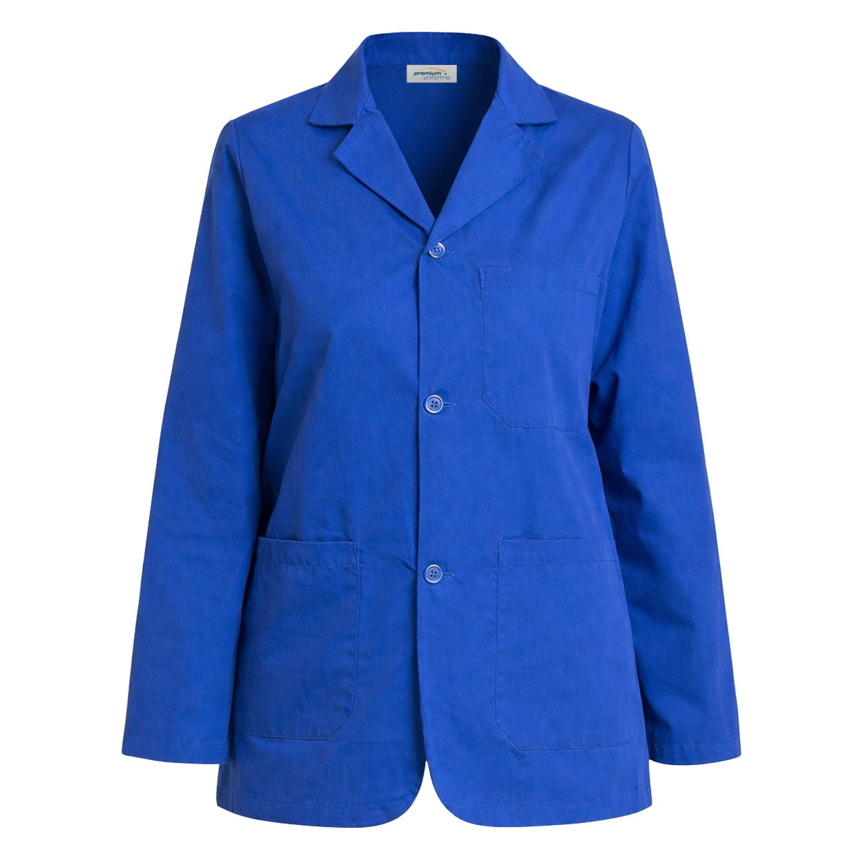 Royal Blue counter coat on white background
