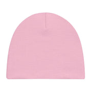 Pink tuque on a white background