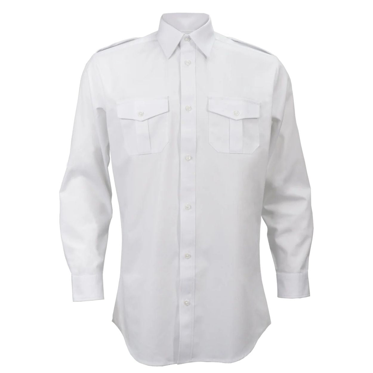 White shirt on a white background