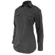 Black shirt on a white background