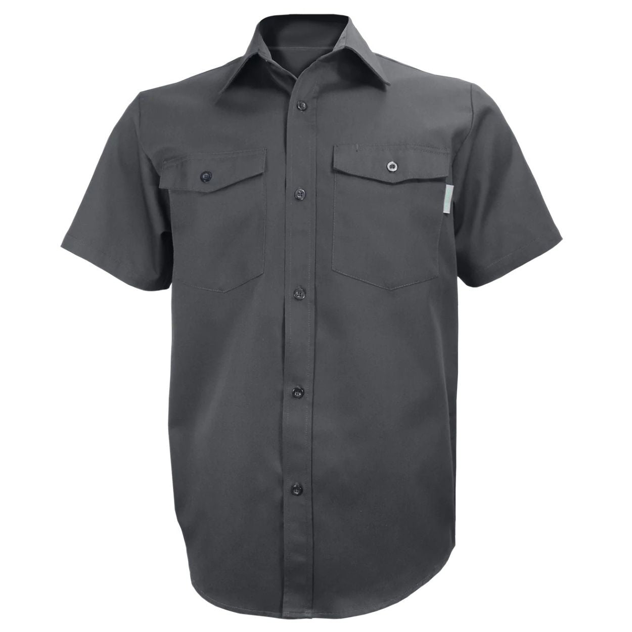 650 - Woven Work Shirt, Polycotton, Short Sleeve, Men's