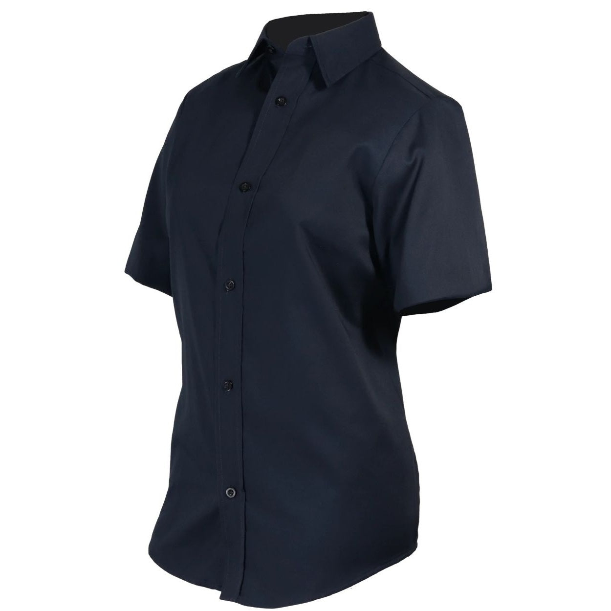 Black shirt on a white background