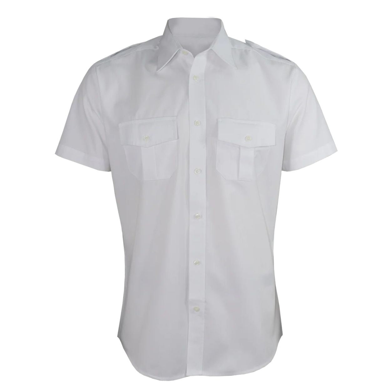 White shirt on a white background