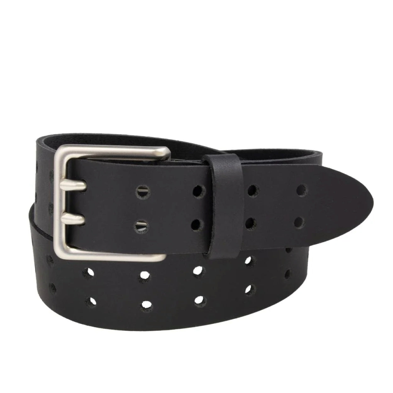 Black belt on a white background