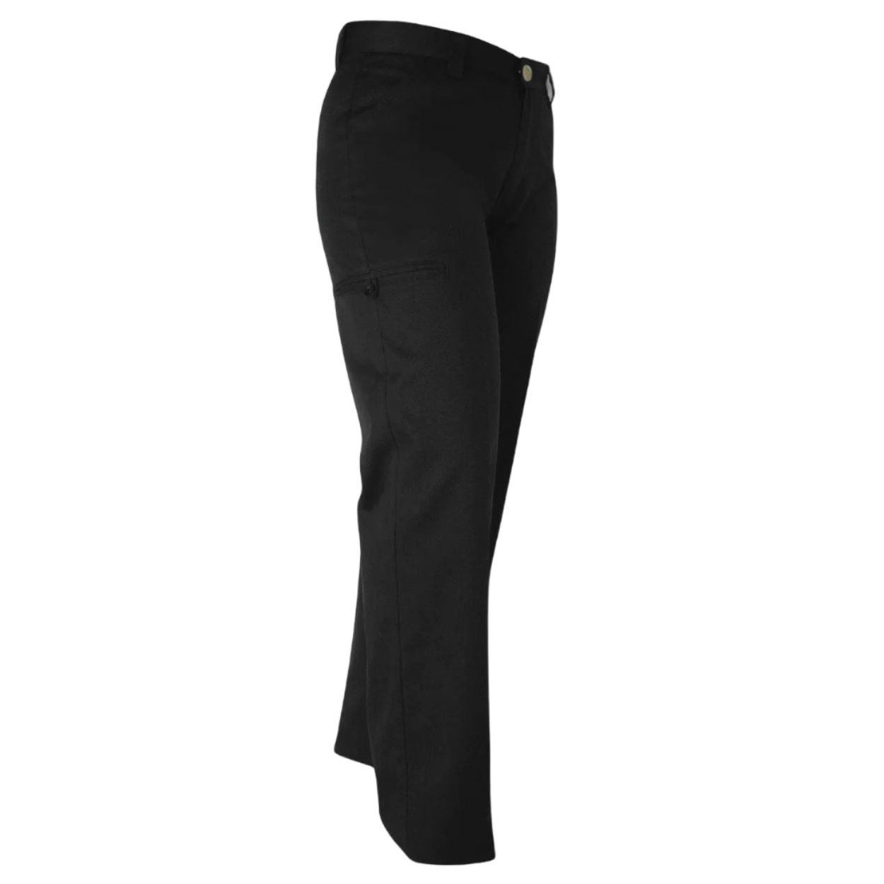 Black pants on a white background
