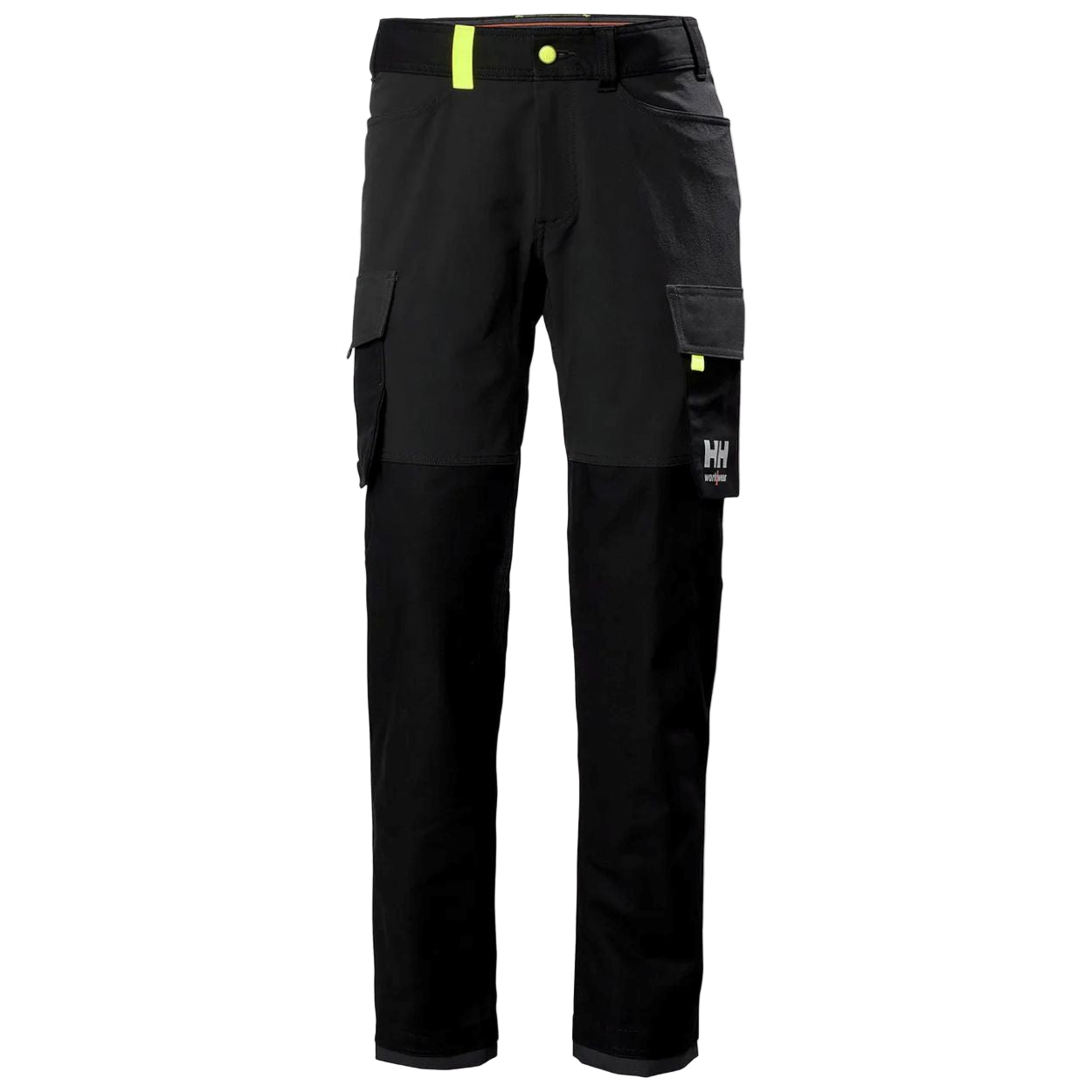 Black/Ebony pants on a white background
