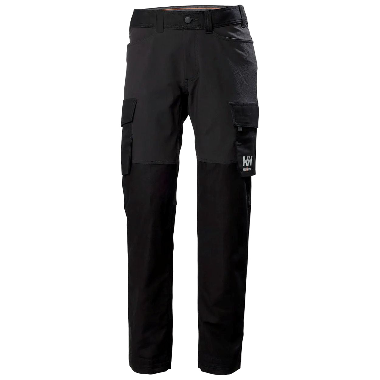 Black pants on a white background
