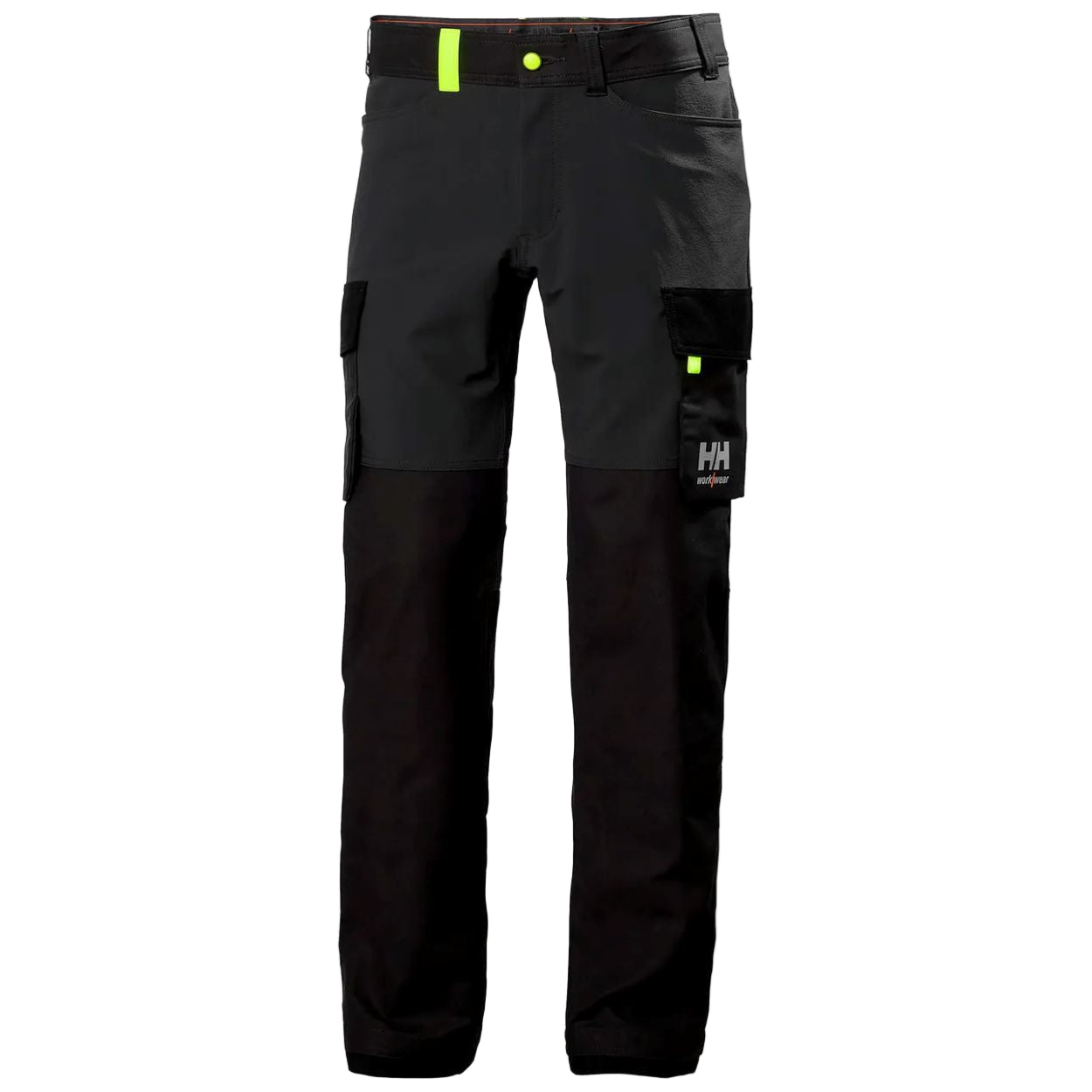 Ebony/Black pants on a white background