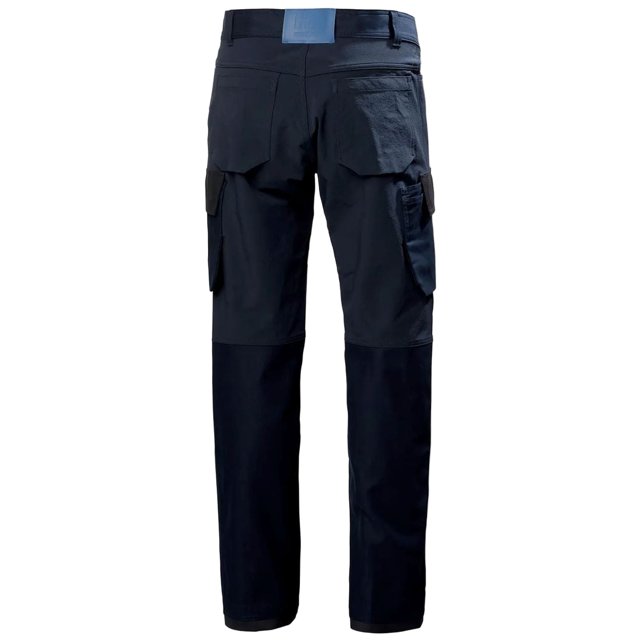 Navy/Ebony pants on a white background