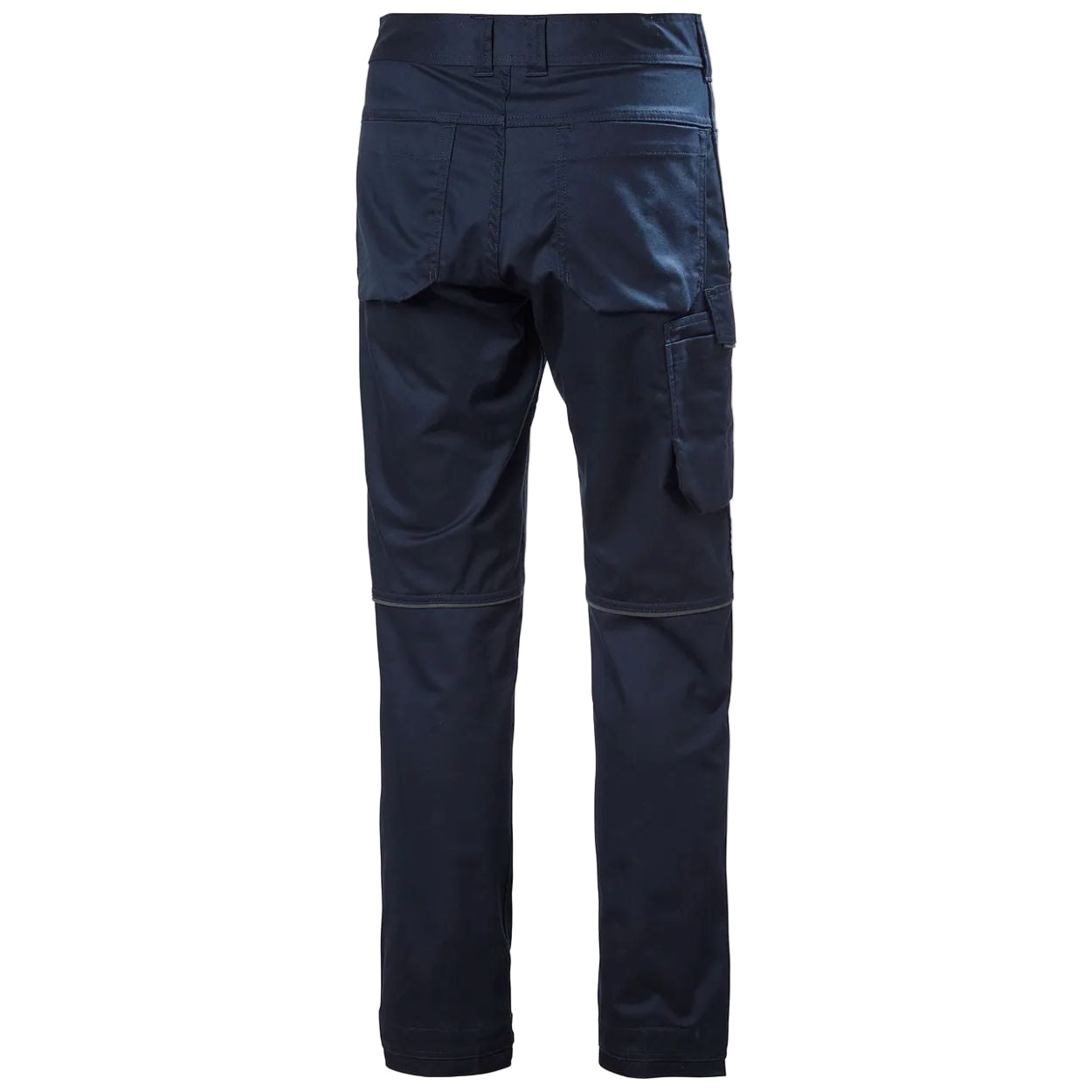 Navy pants on a white background