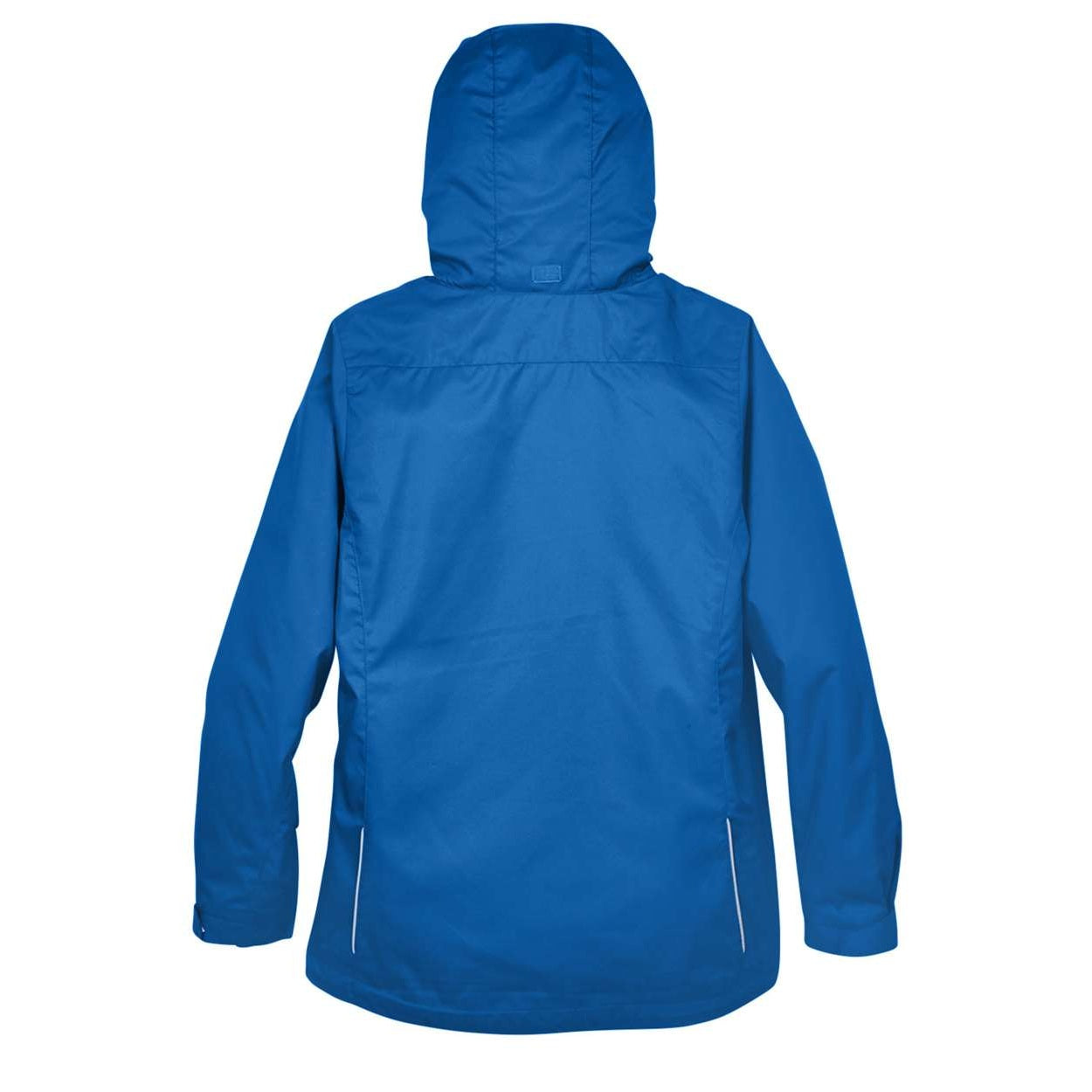 True royal blue hybrid coat on a white background