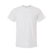 Ash grey t-shirt on a white background