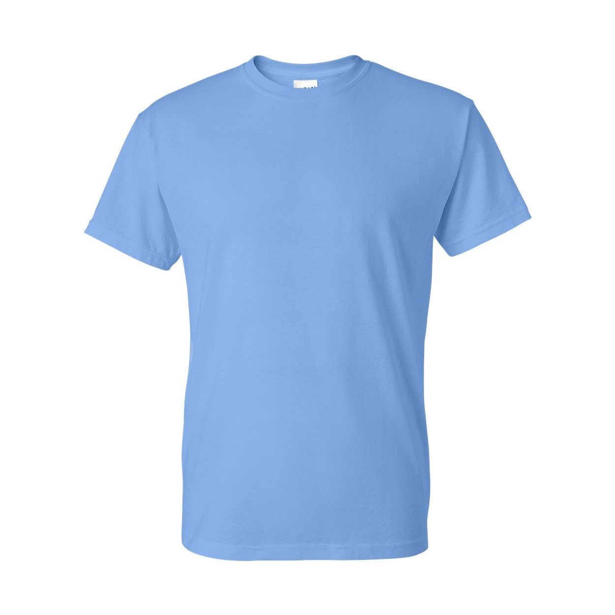 Carolina blue t-shirt on a white background