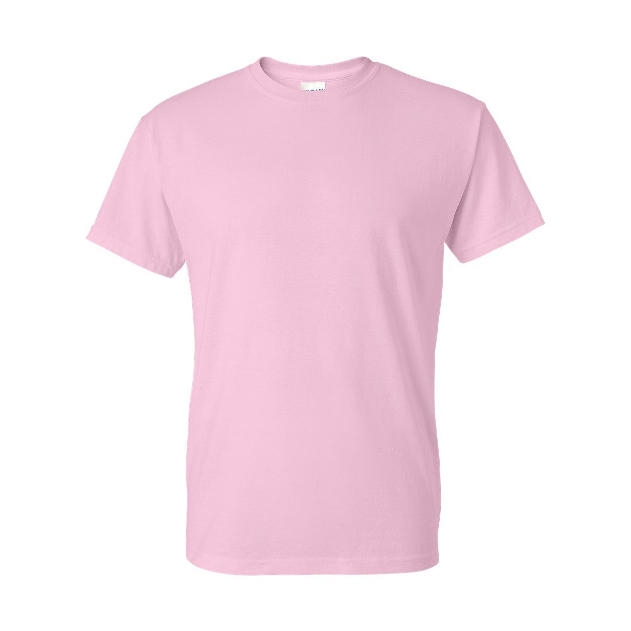 Light pink t-shirt on a white background