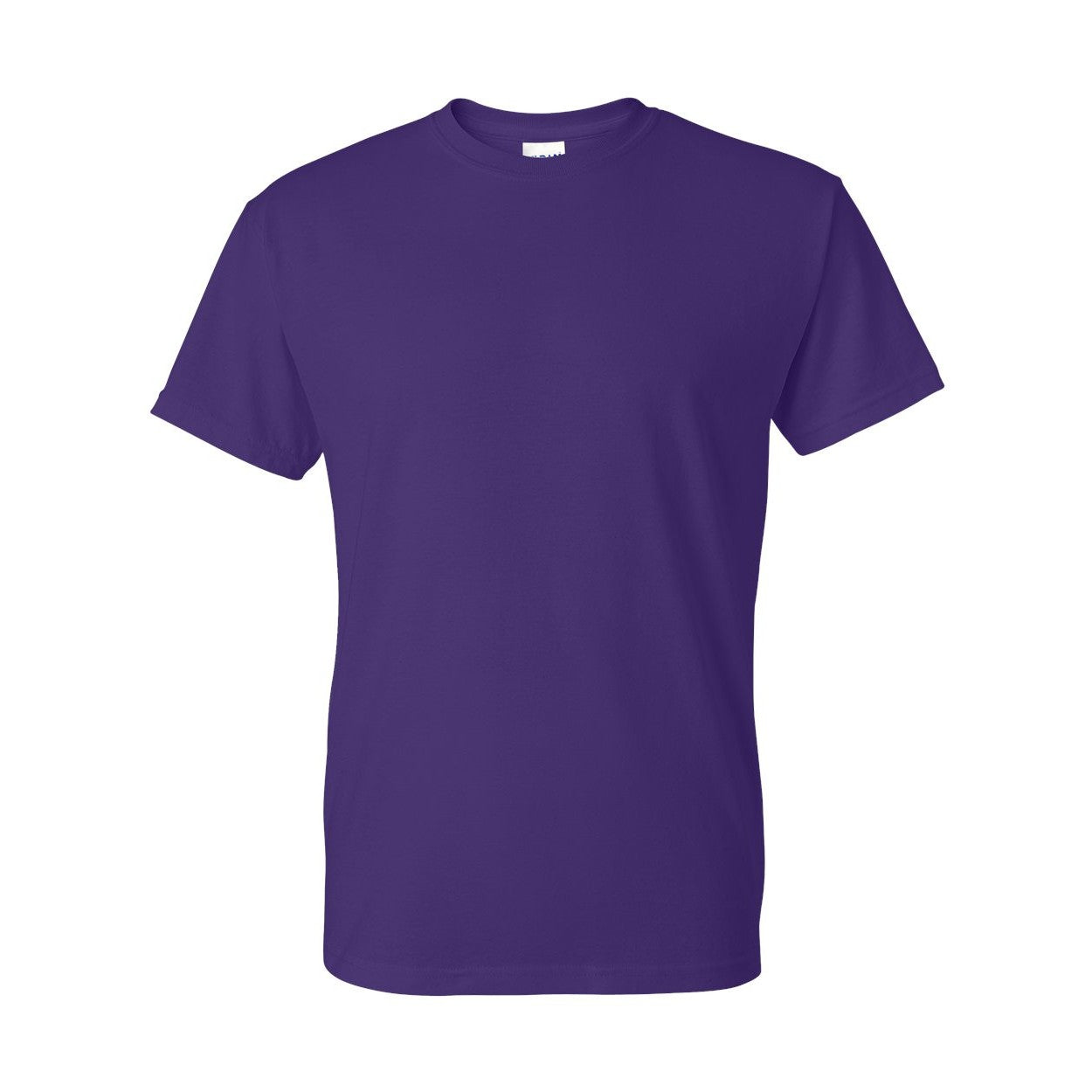 Purple t-shirt on a white background