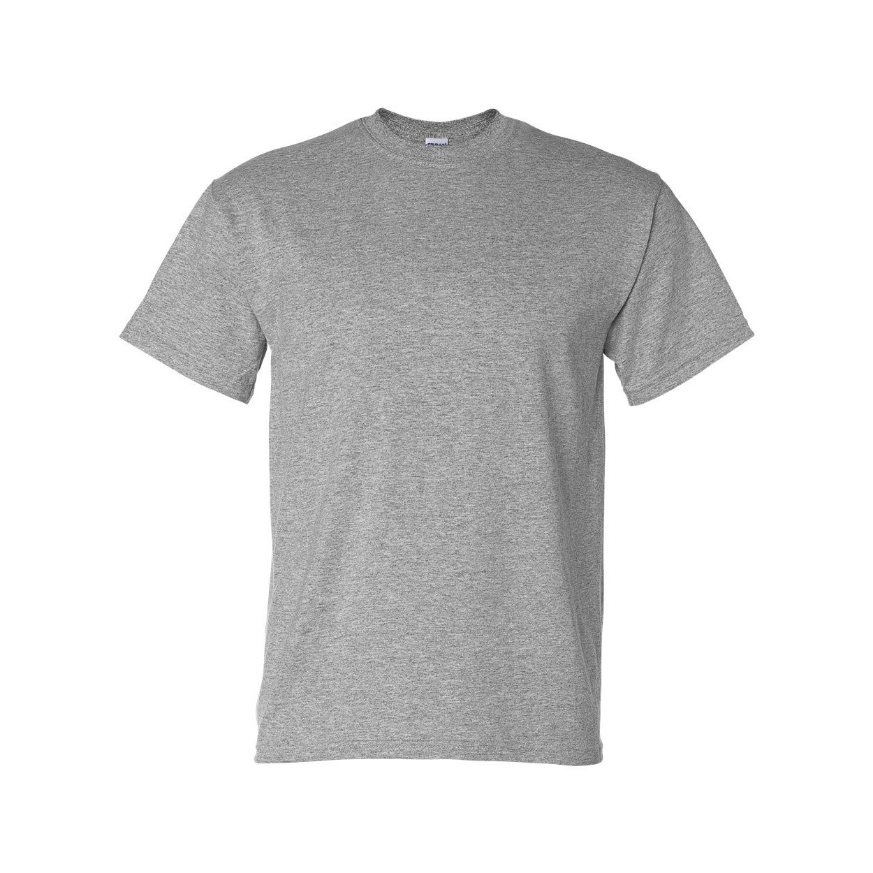 Sports-grey t-shirt on a white background