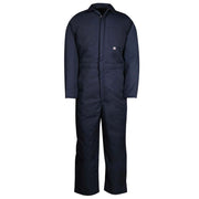 Navy coveralls on a white background