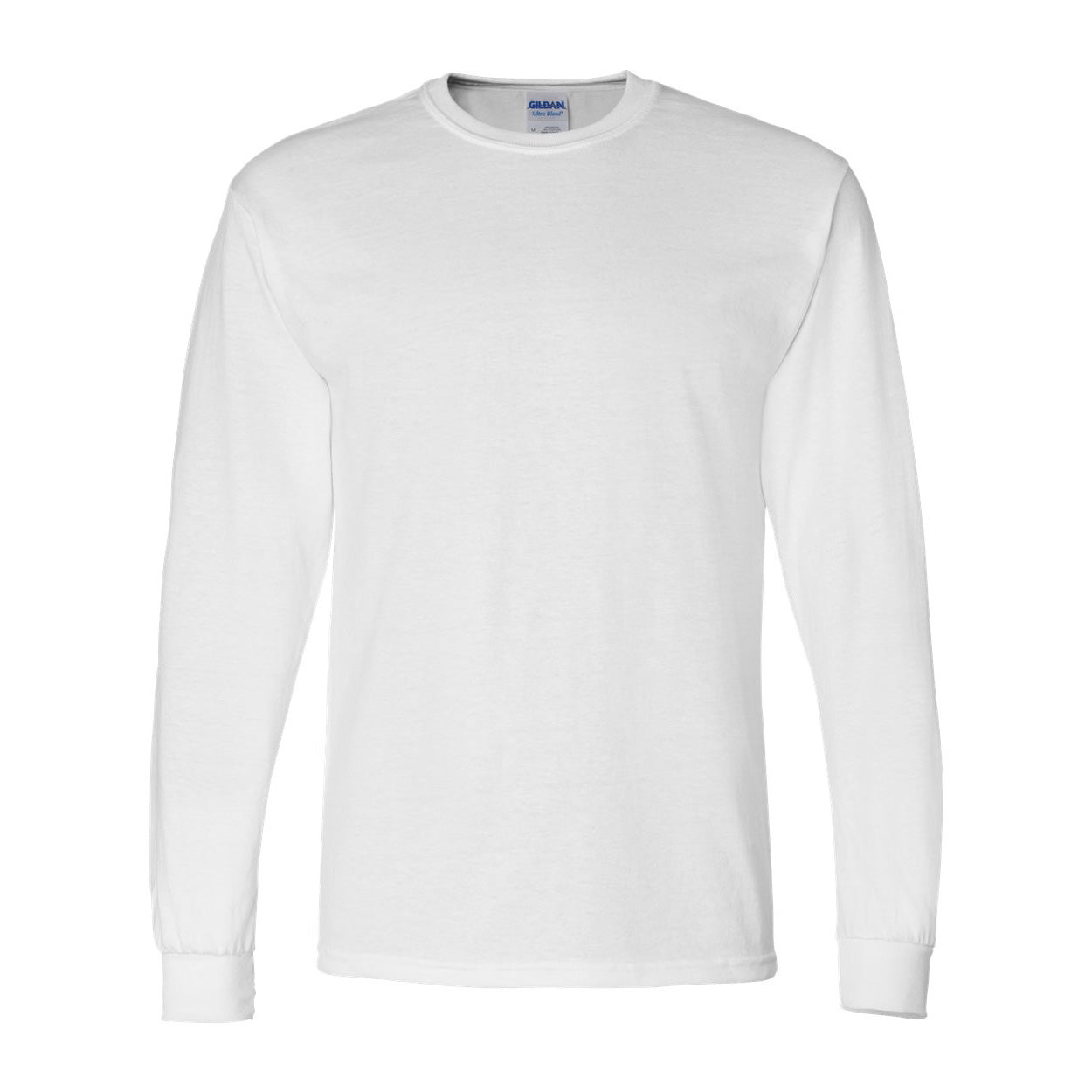 White t-shirt on a white background