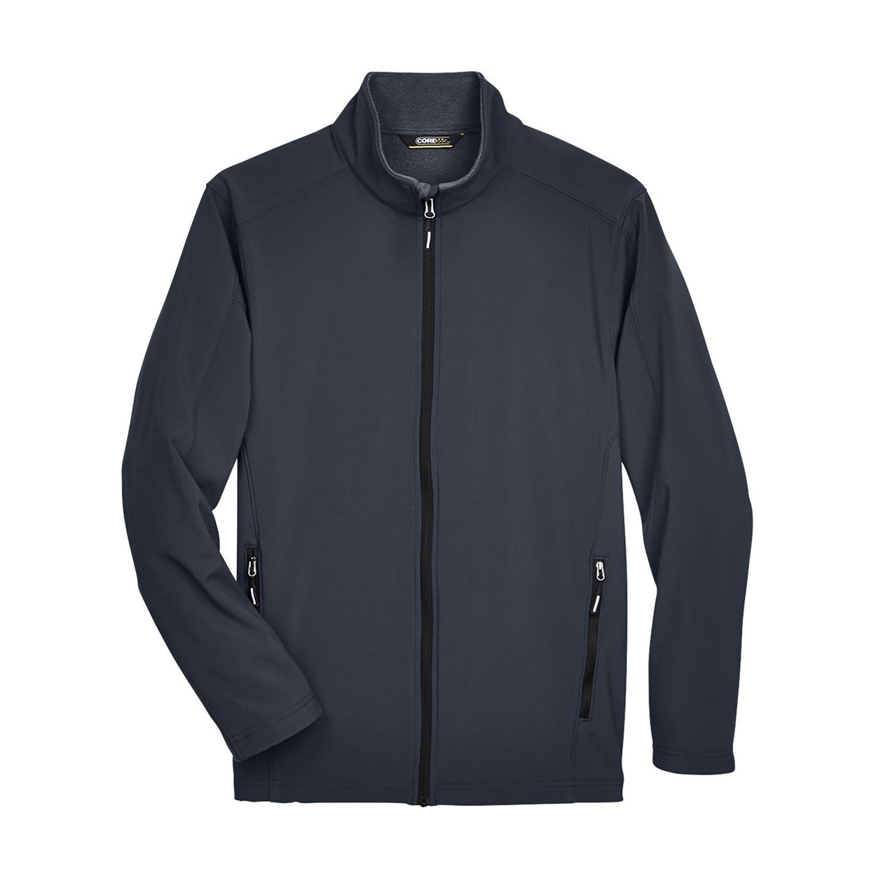 Carbon softshell jacket on a white background
