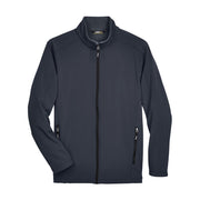 Carbon softshell jacket on a white background