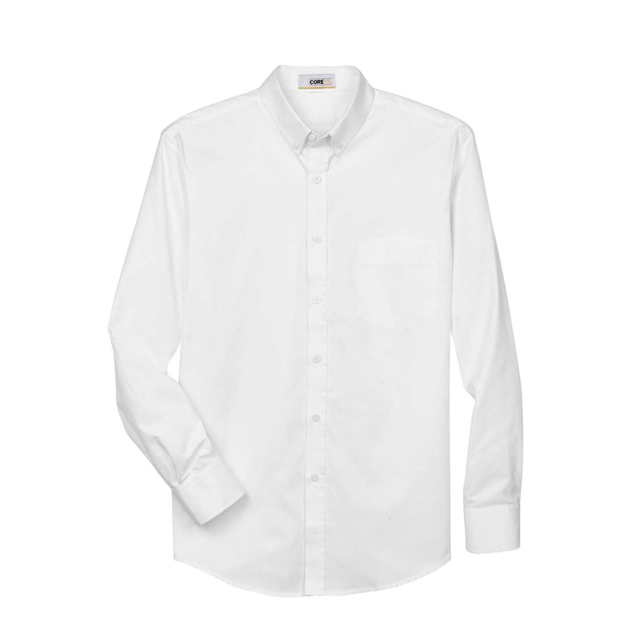 White shirt on a white background