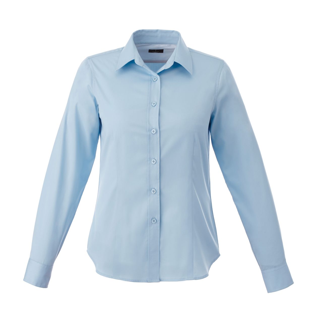 Frost blue shirt on a white background