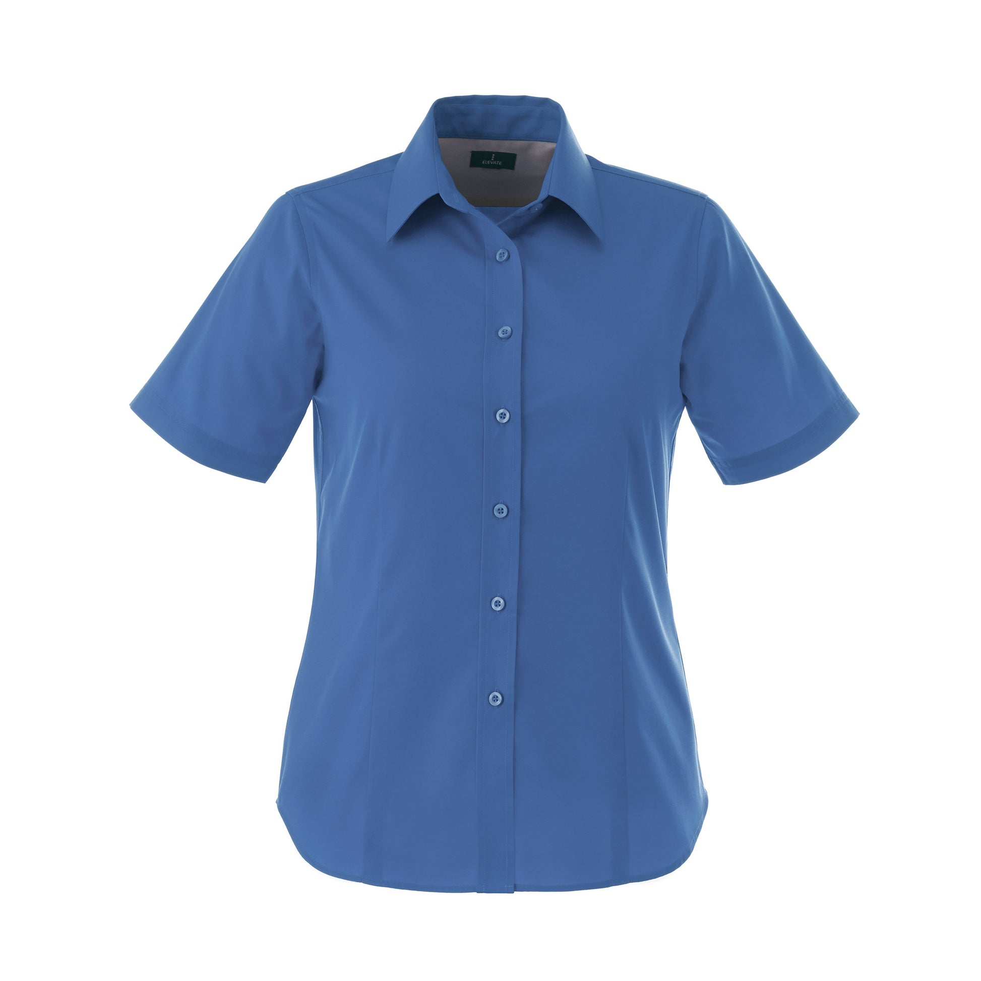 Blue shirt on a white background