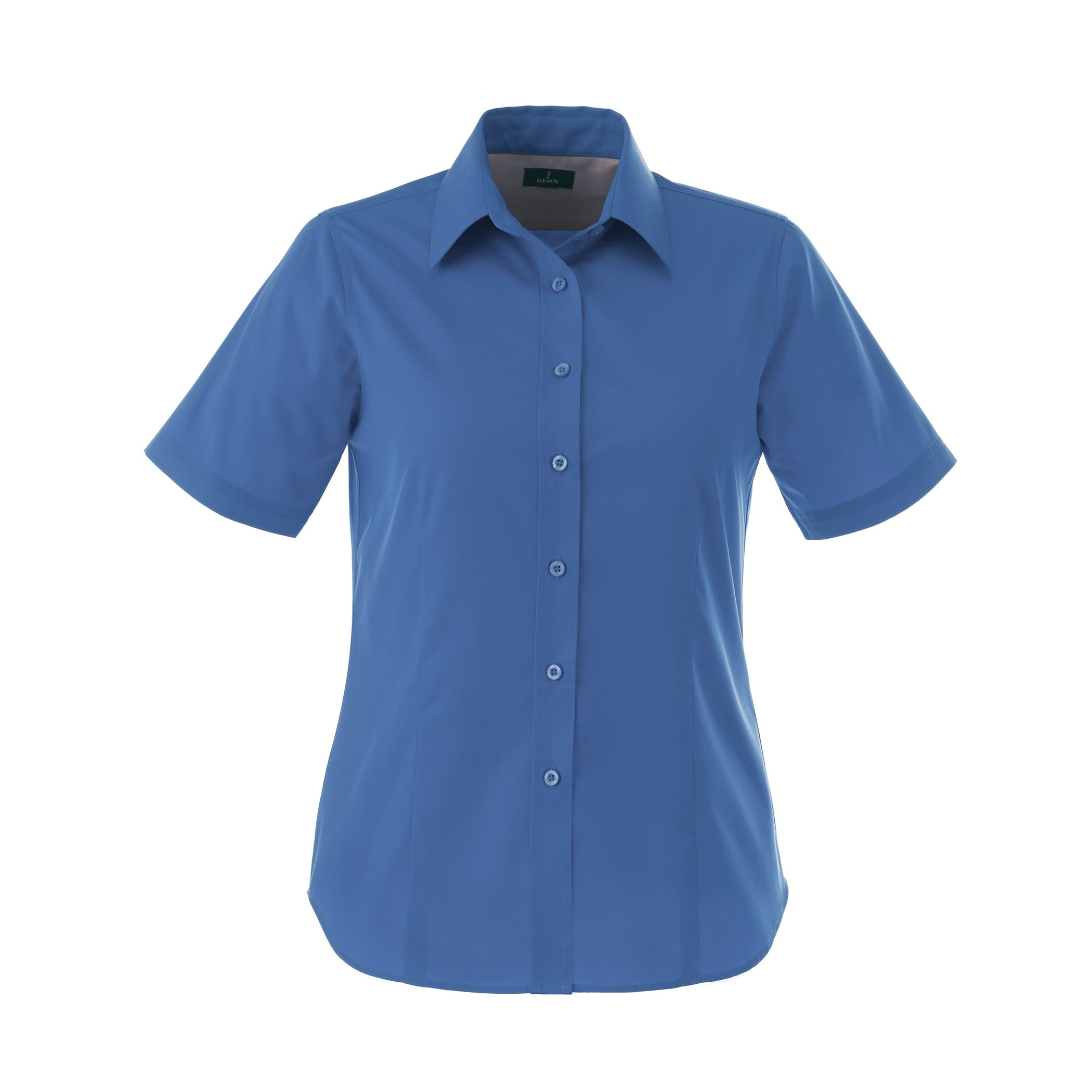 Blue shirt on a white background