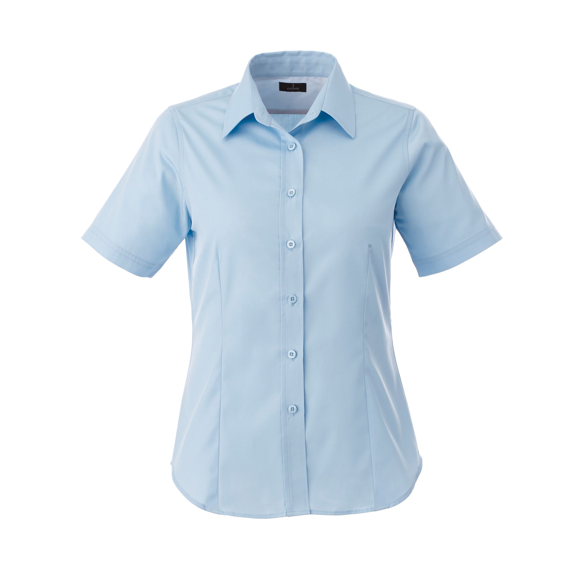 Frost blue shirt on a white background