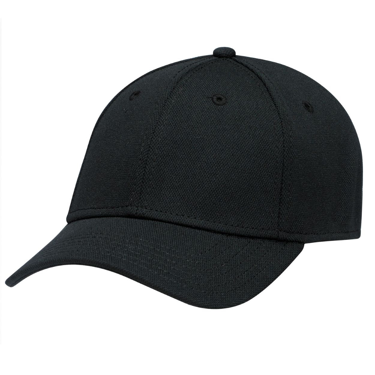 Black cap on a white background