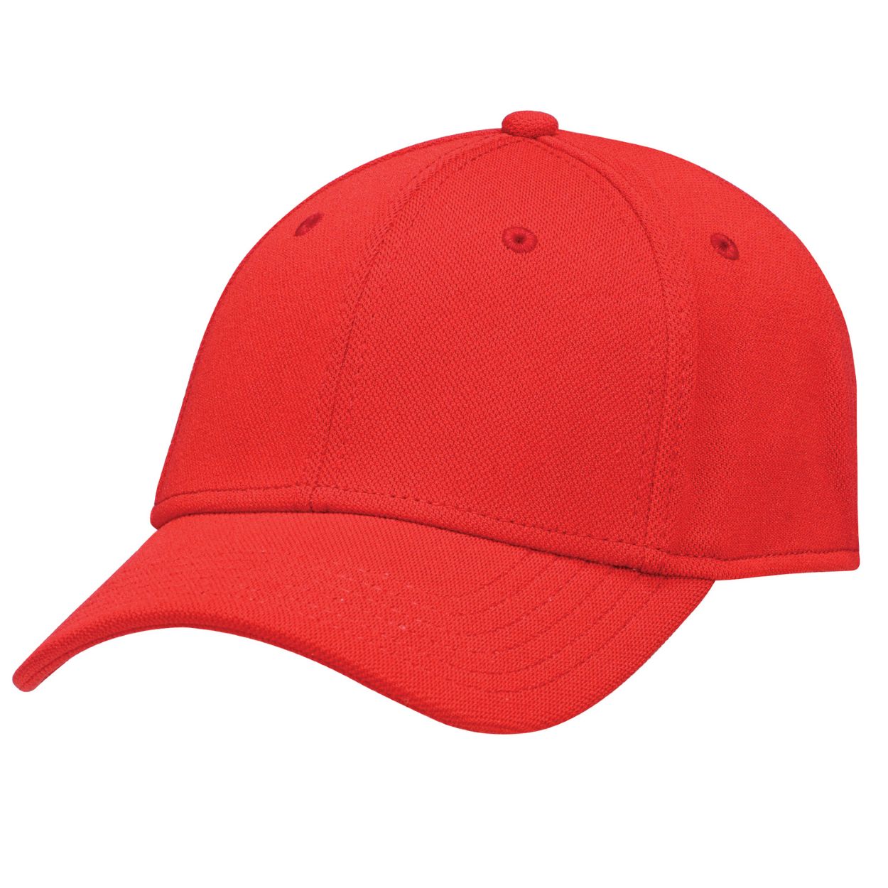 Red cap on a white background