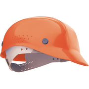 Orange safety helmet
