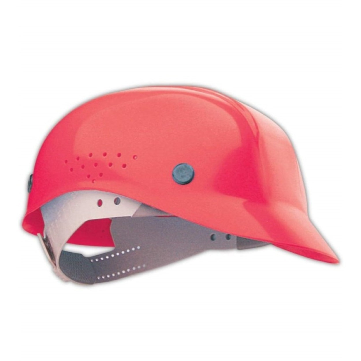 Red safety helmet