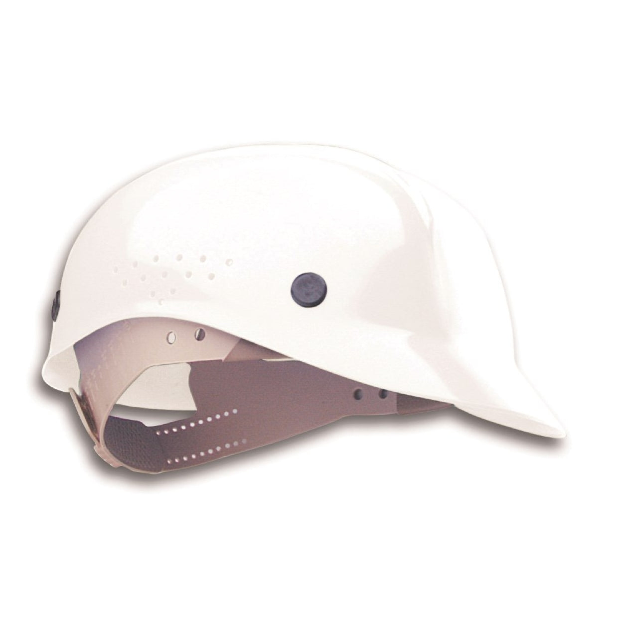 White safety helmet
