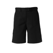 Black shorts on a white background