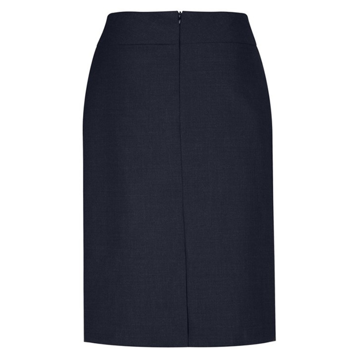 Navy skirt on a white background