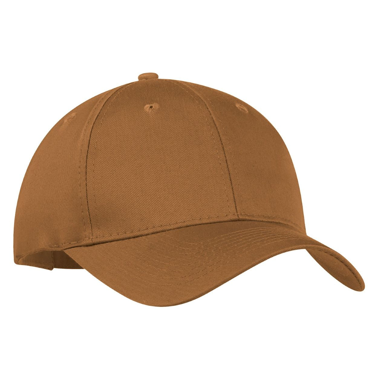 Caramel cap on a white background