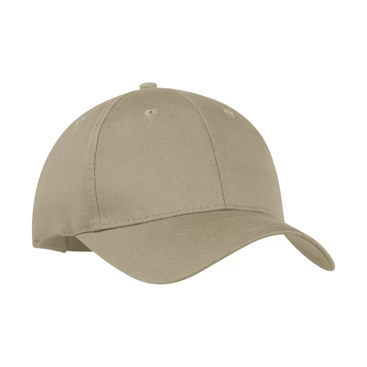 Khaki cap on a white background