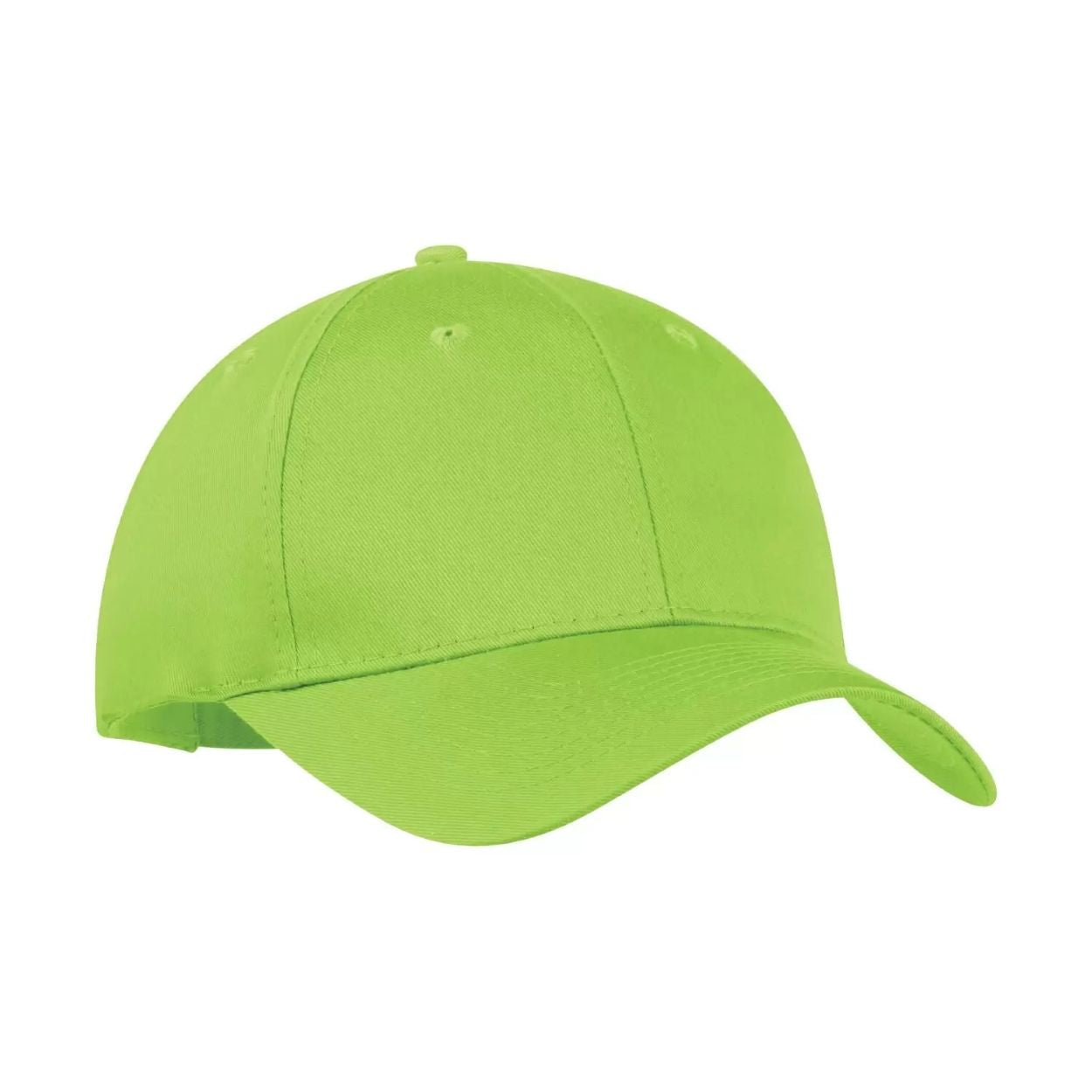 Lime shock cap on a white background