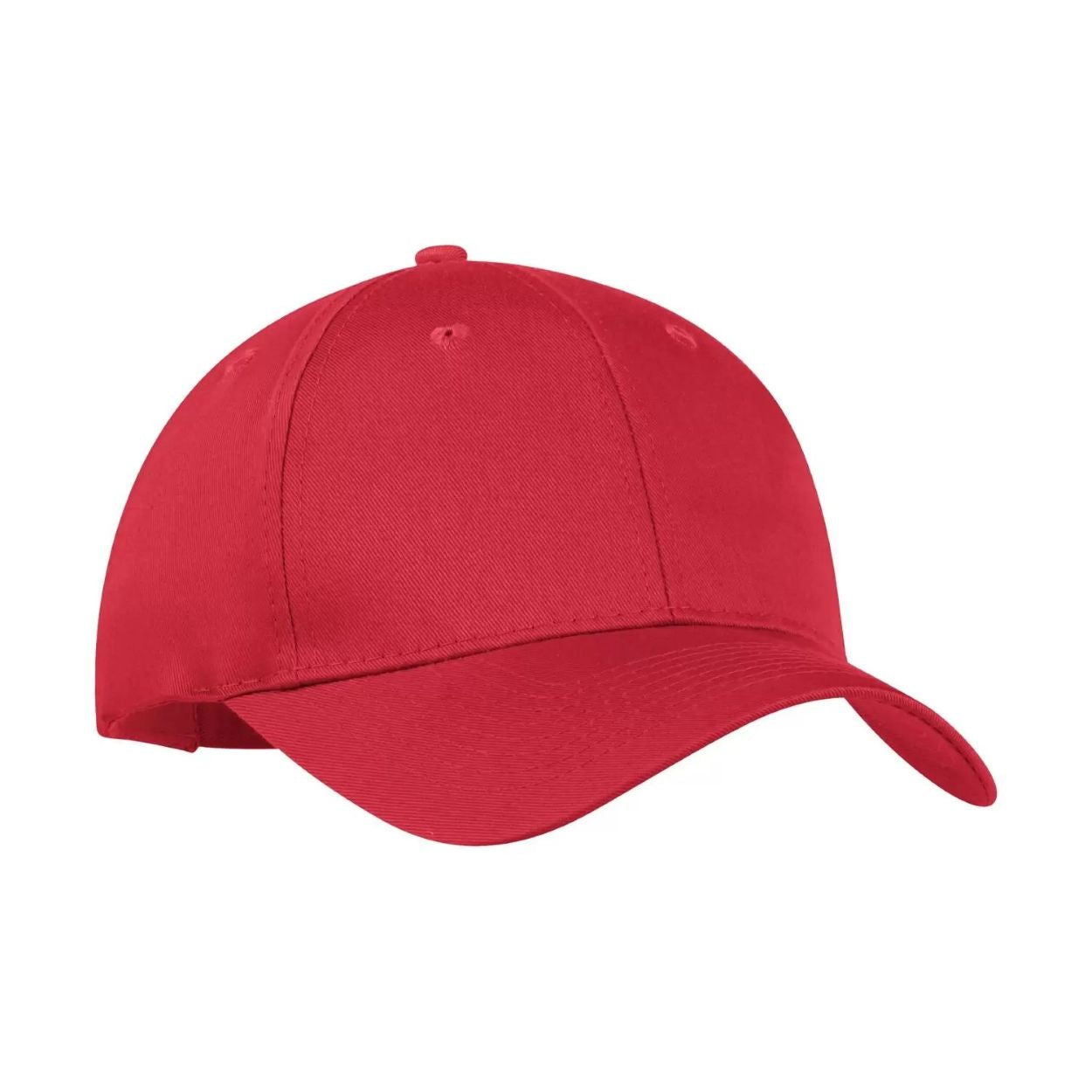 Red cap on a white background